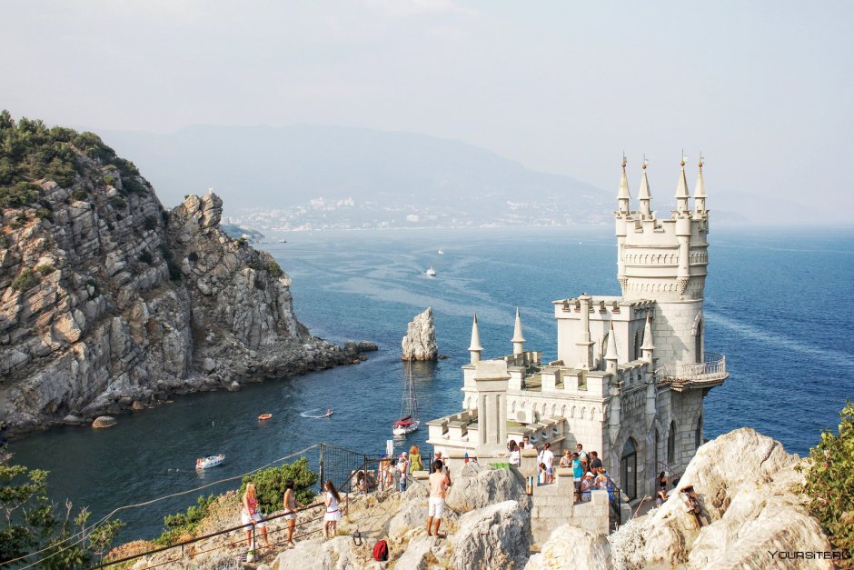 Крым Ласточкино гнездо панорама