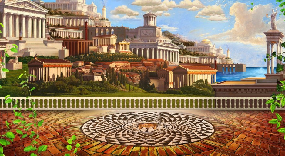 Фон Арена древний Рим
