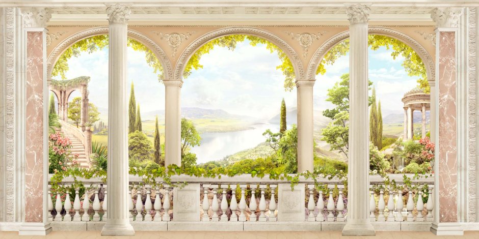 Фрески Affresco вазоны