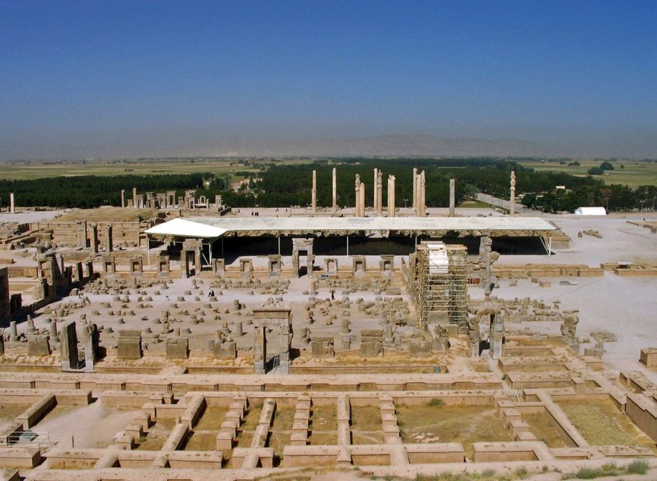 Панорама руин Персеполя