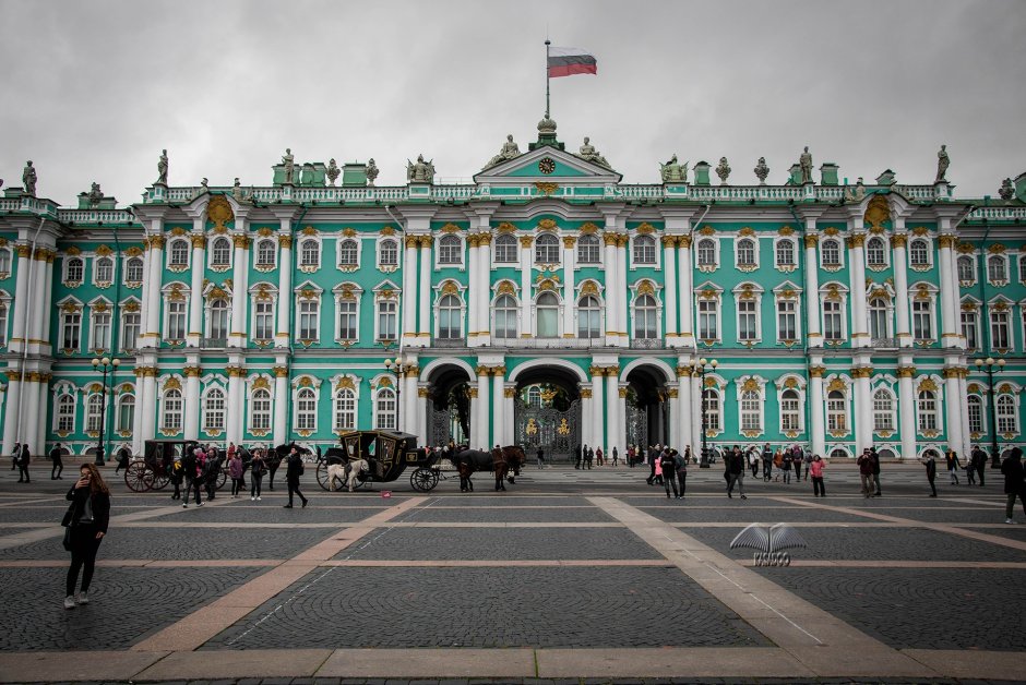 Эдуард Петрович ГАУ (1807-1887) - интерьеры зимнего дворца.