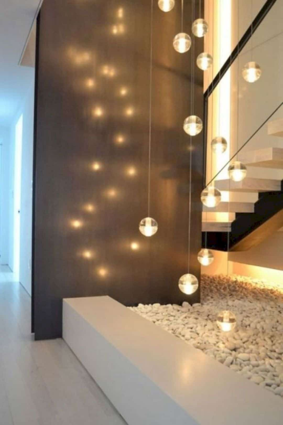 Точечные светильники для лестницы