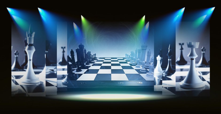 Шахматная сцена