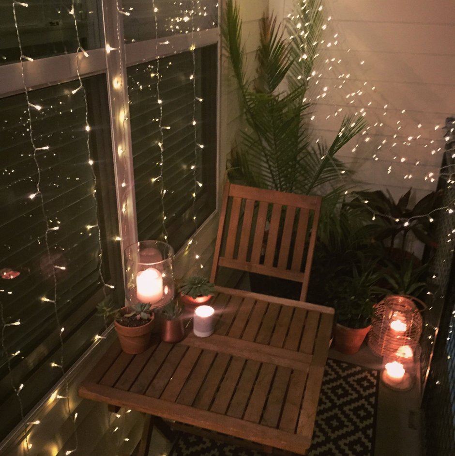 Balcony aesthetic