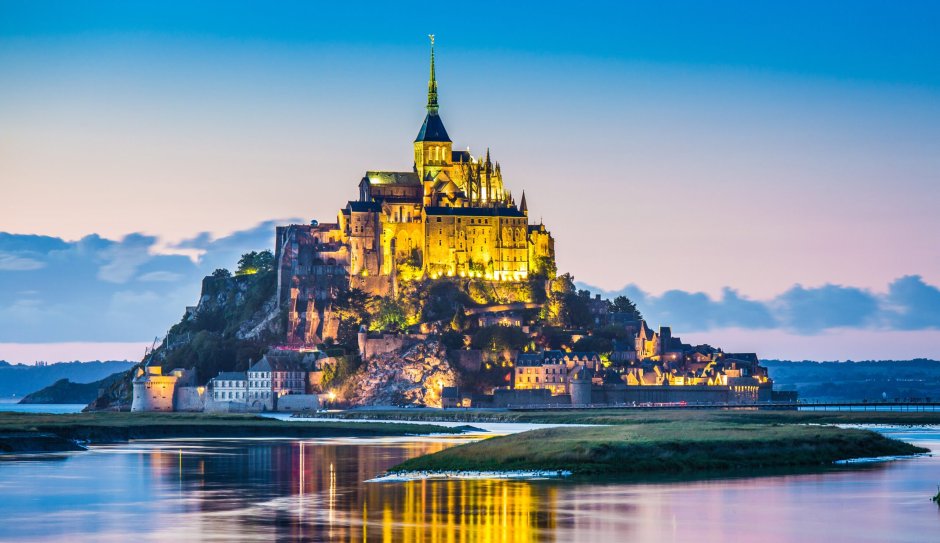 Нормандия. Мон-сен-Мишель (Mont St. Michel)