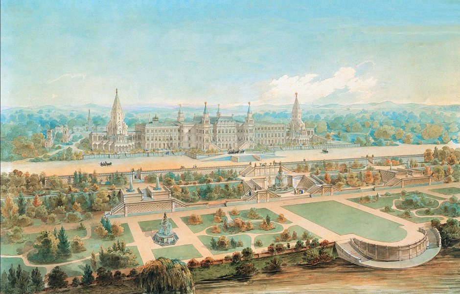 Коломенский дворец Штакеншнейдер 1836