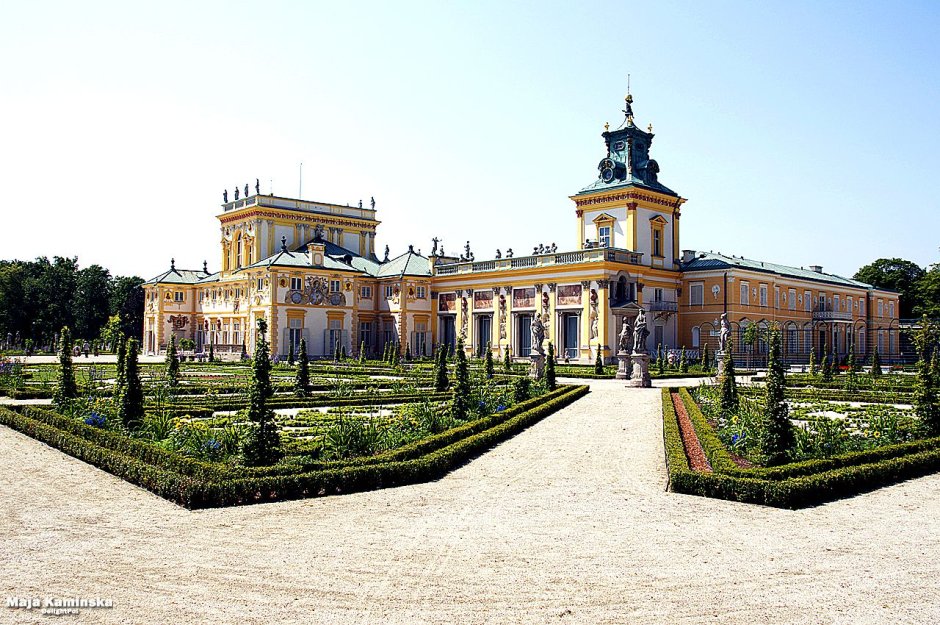 Вилянувский дворец Варшава 19 век