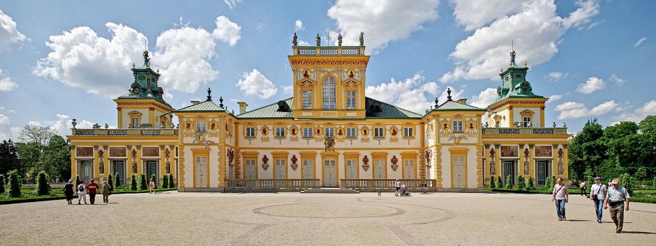 Вилянувский дворец интерьеры