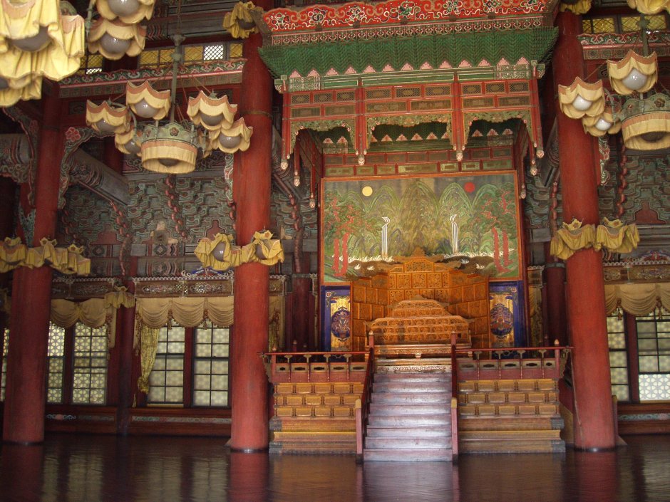 Южная Корея дворец Чхандоккун внутри