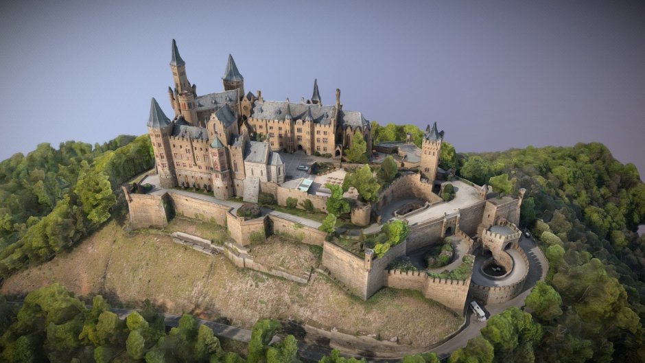 Замок Гогенцоллерн, Германия (XIII век)