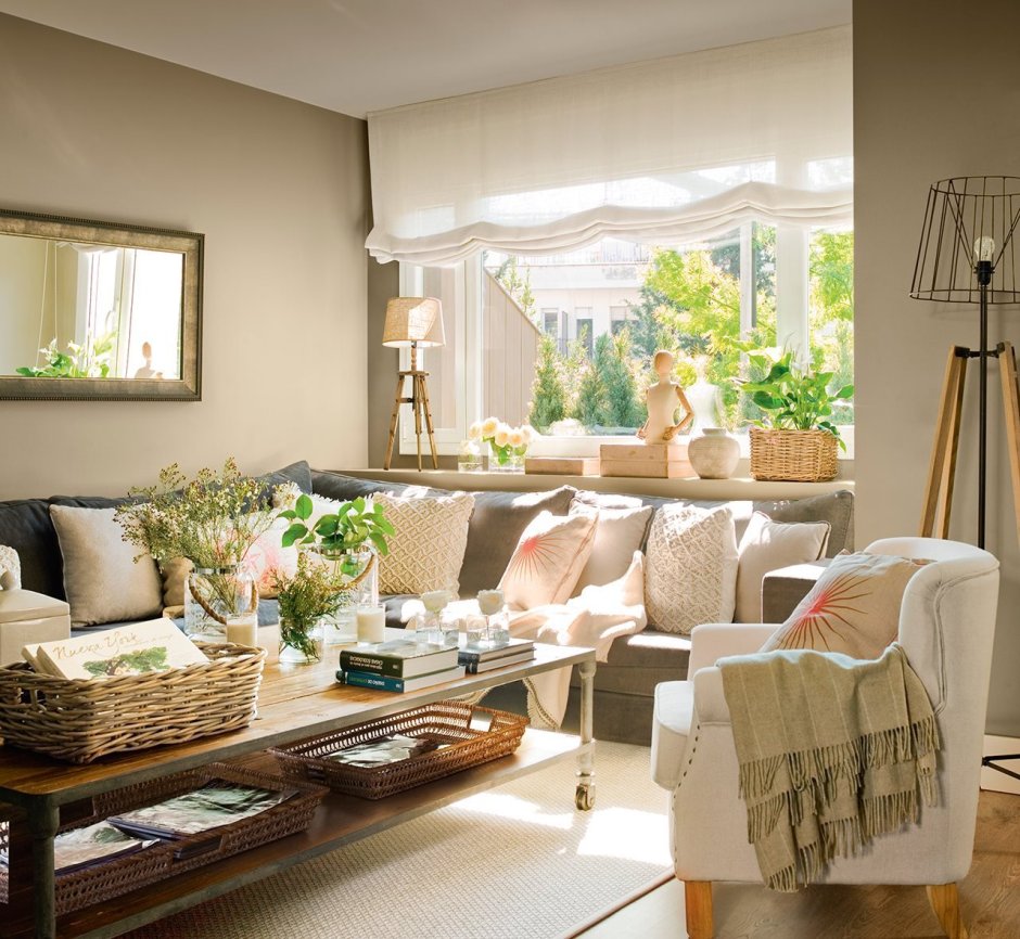 Уютная гостиная