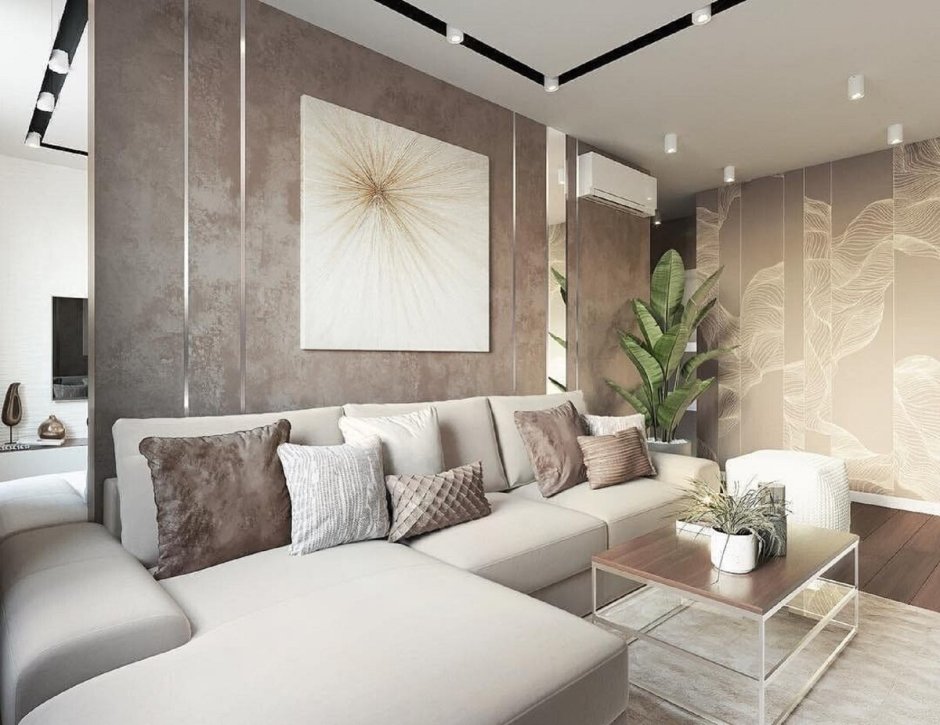 Уютный современный интерьер