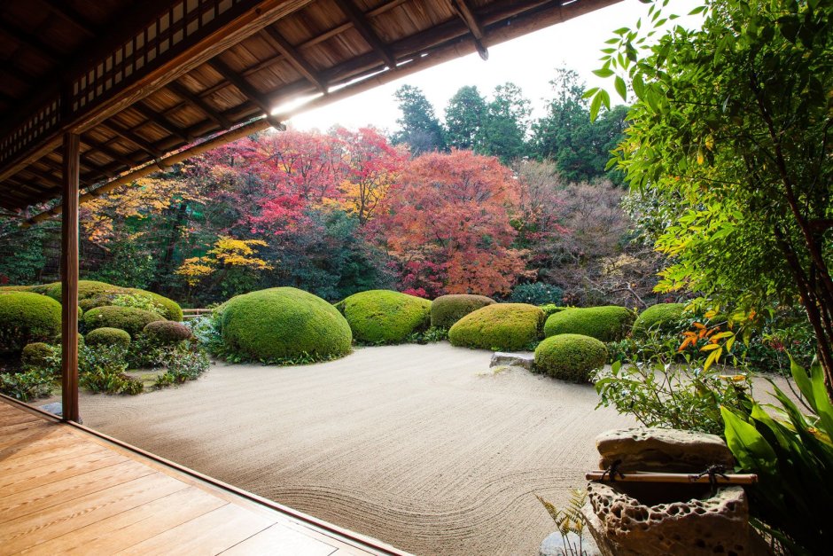 Дзен сады в Японии