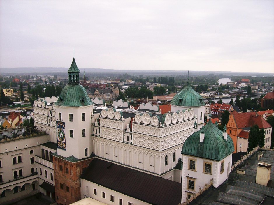 Штеттинский замок королевство Пруссия