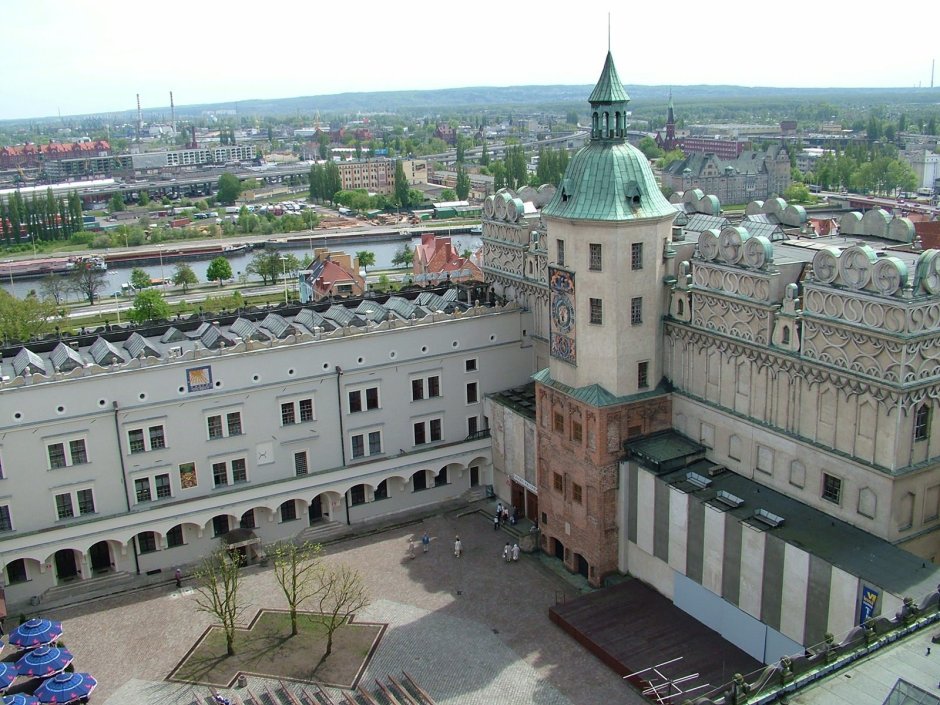 Замок Щецин Польша