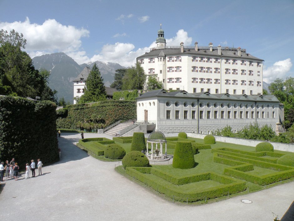 Австрия - замок Амбрас замок Амбрас