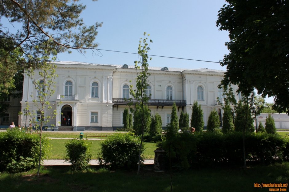 Атаманский дворец Новочеркасск достопримечательности Новочеркасска