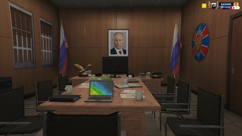Кабинет ФСБ на Лубянке