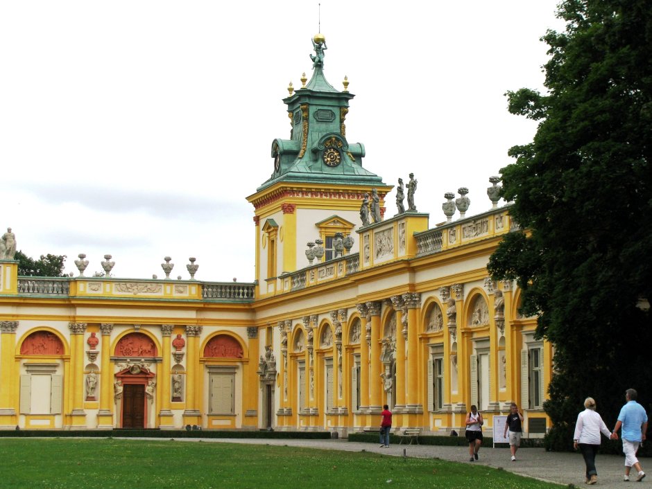 Вилянувский дворец Варшава внутри