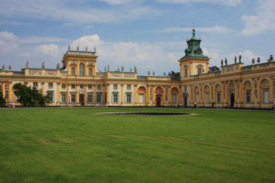Польша дворец Вилянув
