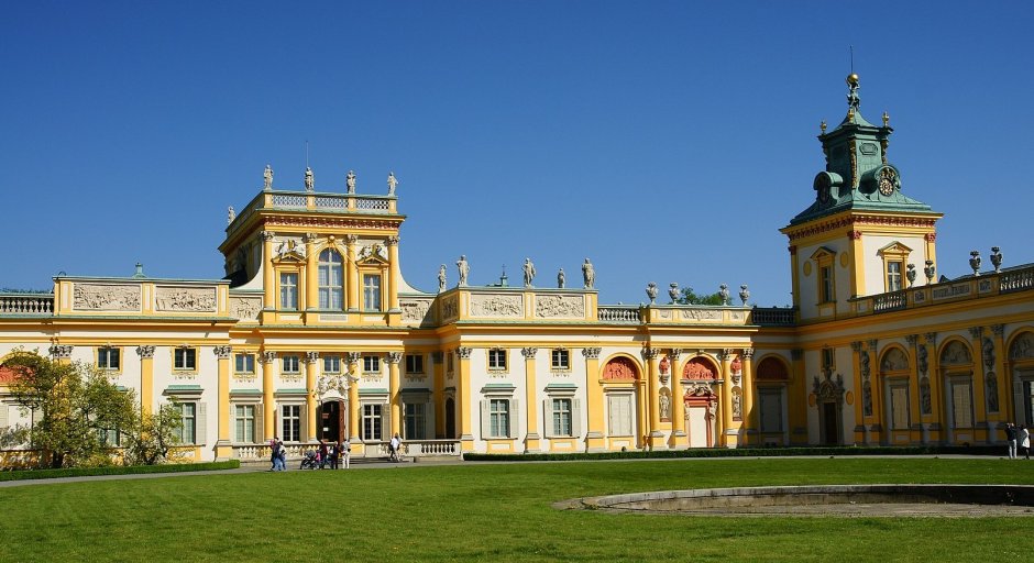Достопримечательности Польши Вилянувский дворец