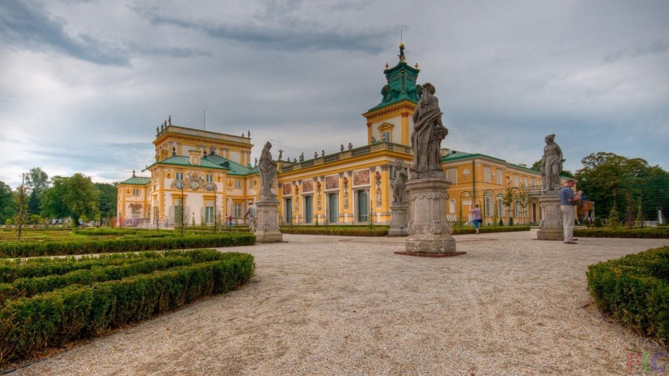 Вилянувский дворец Варшава внутри