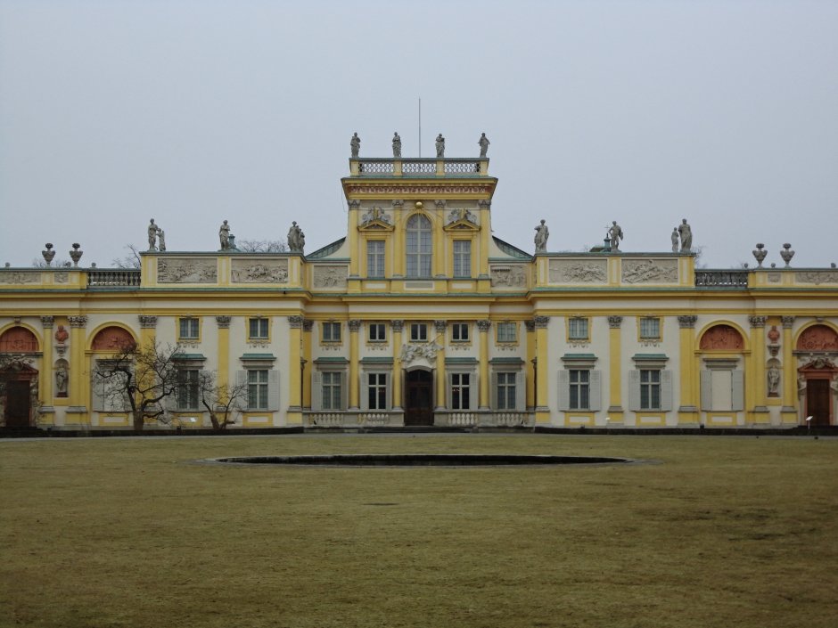 Вилянувский дворец парк