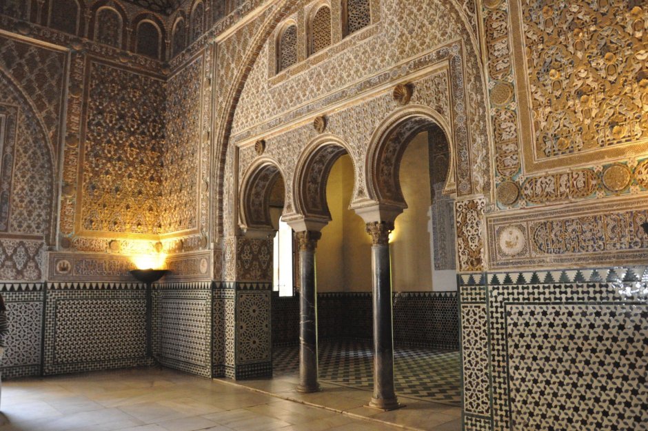 Альгамбра Испания дворец внутри
