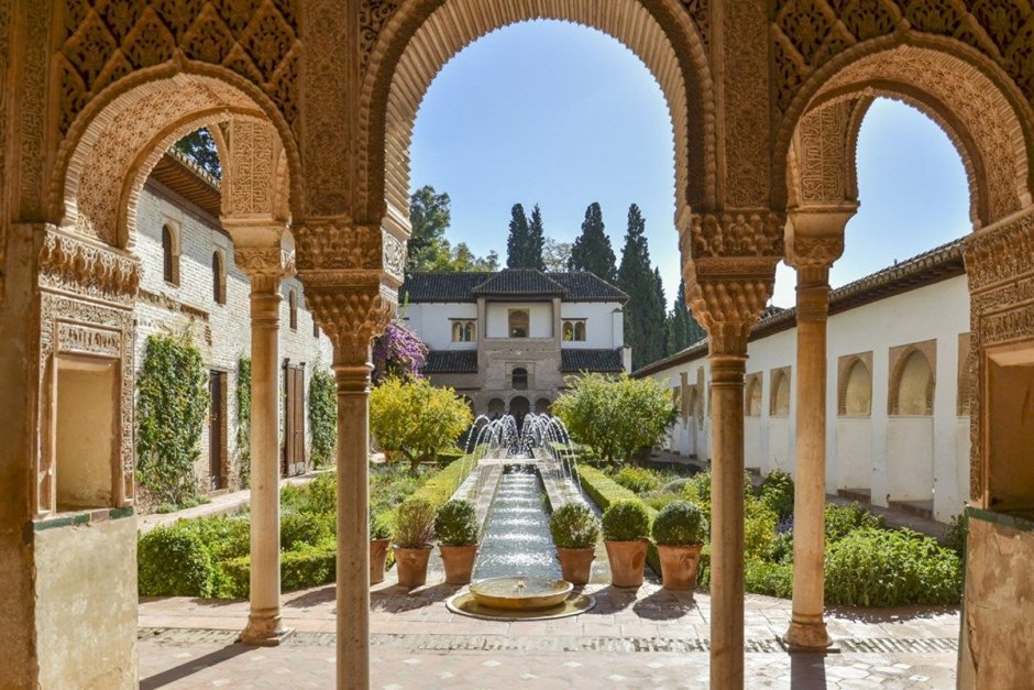 Альгамбра Испания миртовый дворик