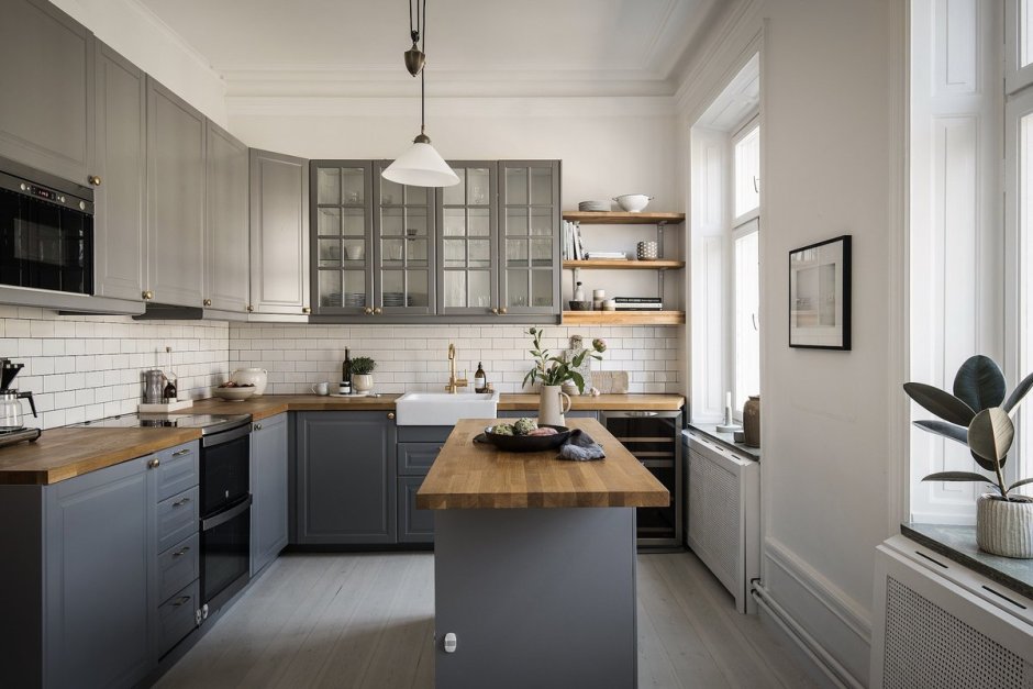 Кухня икеа 10 кв м