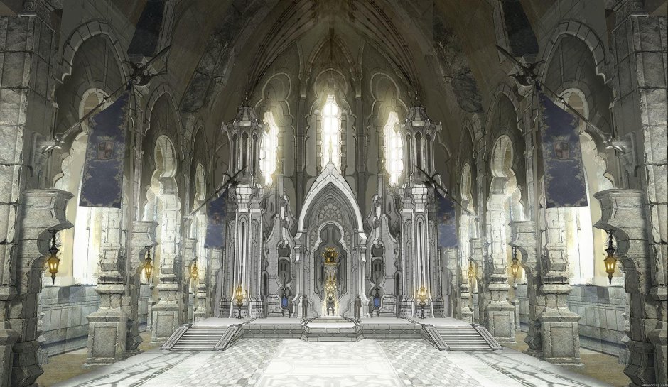 Final Fantasy XV Тронный зал