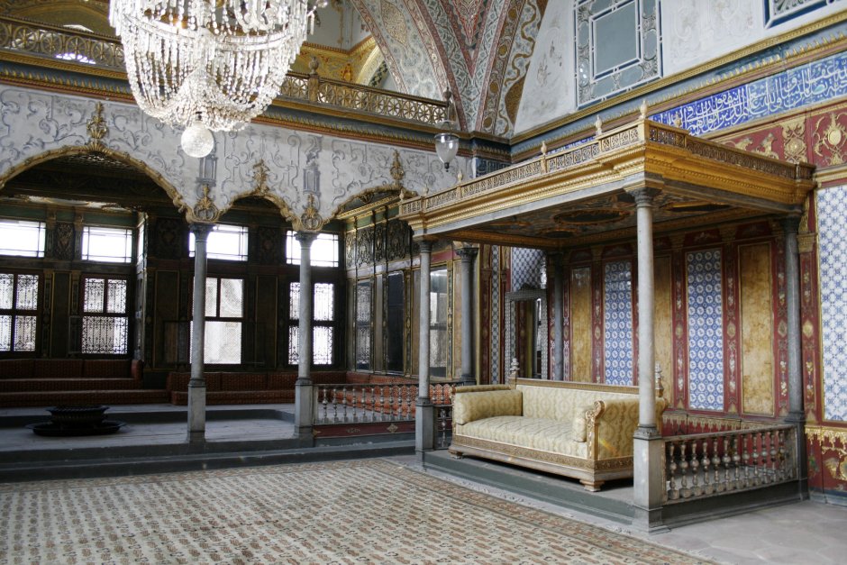 Дворец Топкапы в Стамбуле гарем