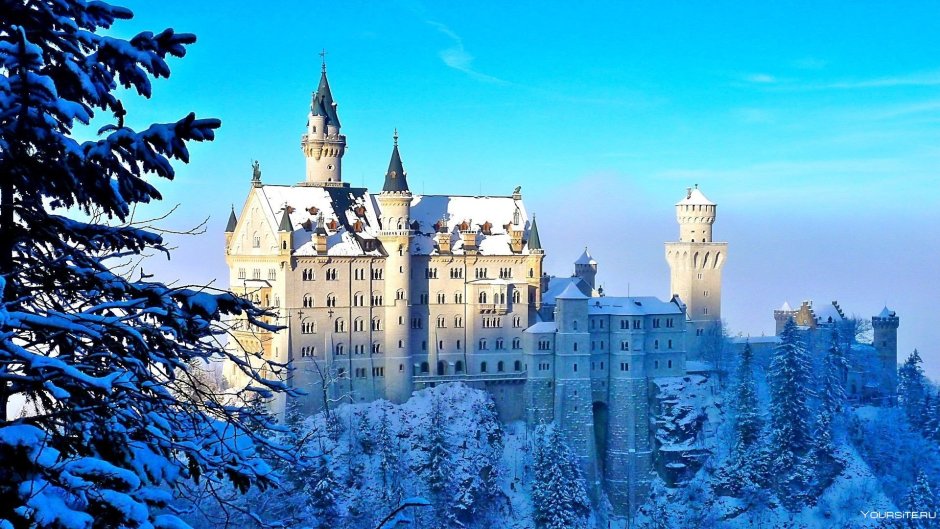 Замок в снегирях