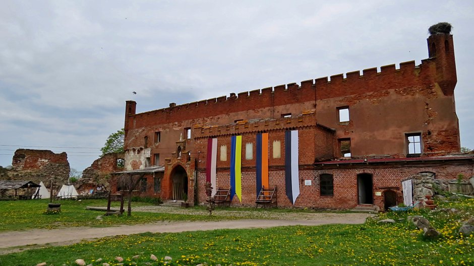 Замок Шаакен в Калининградской области