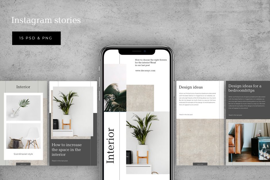 Instagram stories Design