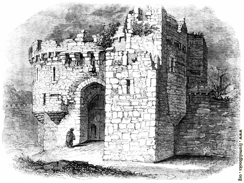 Шушинская крепость гравюра