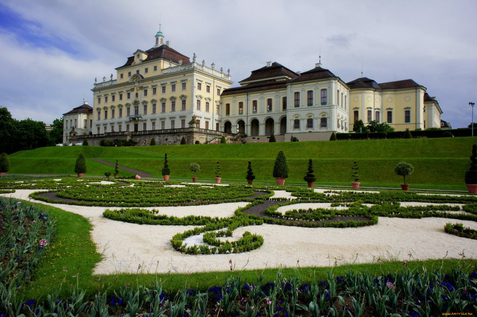 Schloss favorite Германия интерьер