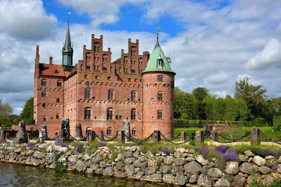 Фридрихсбурге Дания замок