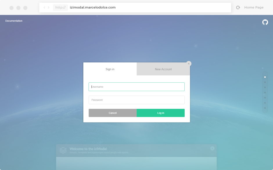 Модальное окно UI UX