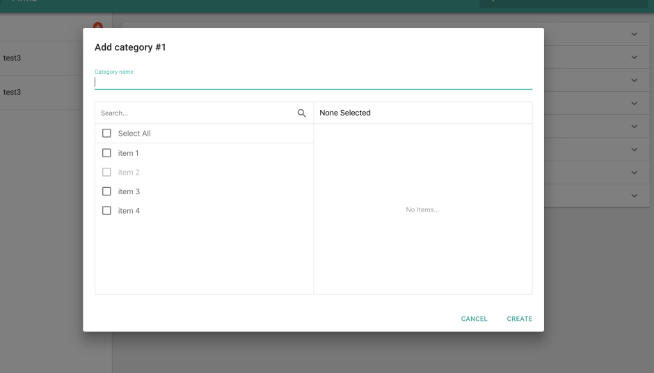 Popup register website Dark Mode