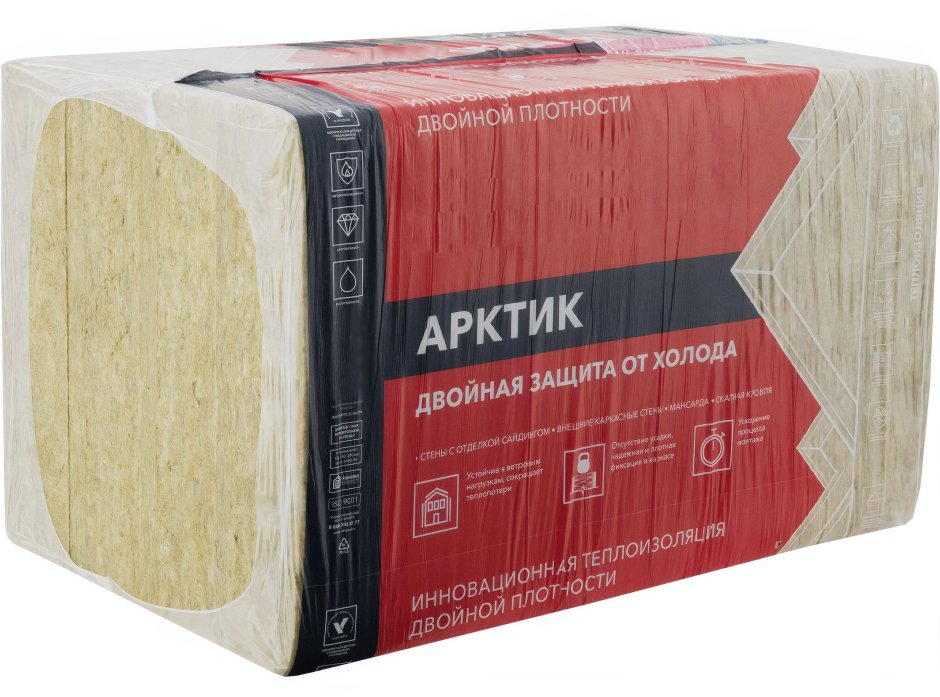 Каменная вата Изомин Акустик 1000x600х80мм 6 шт