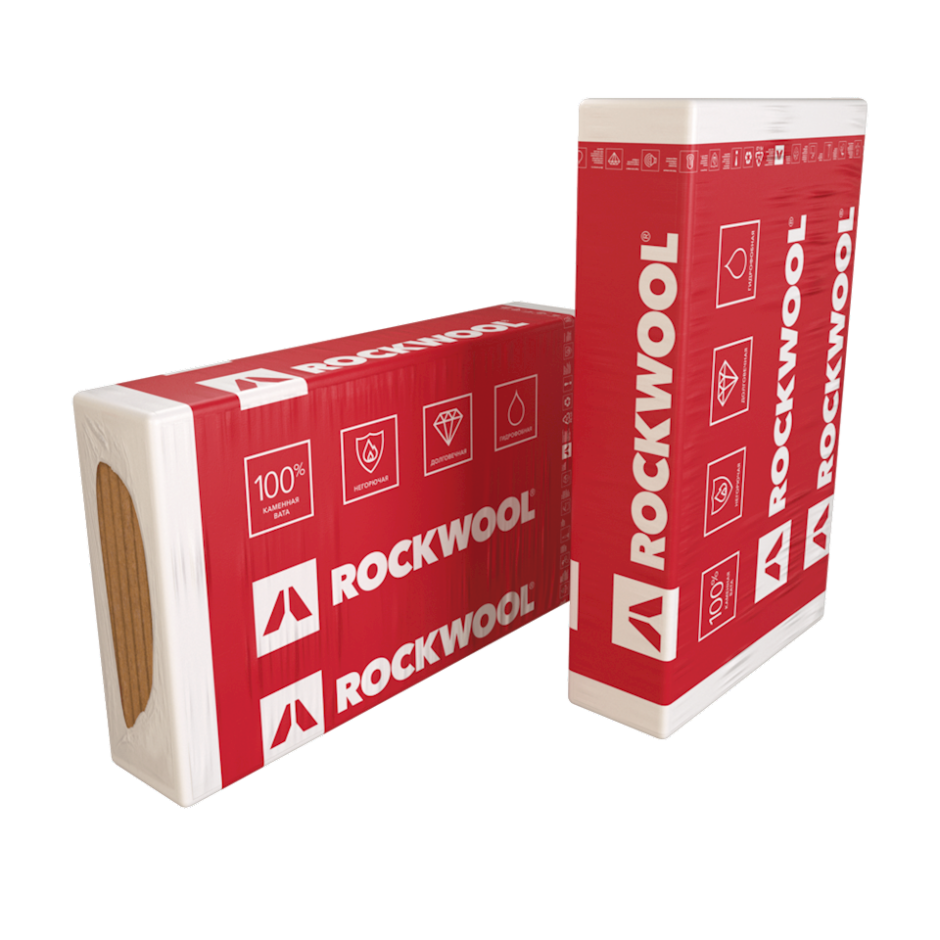 Утеплитель Rockwool Венти Баттс д Оптима 100х600х1000