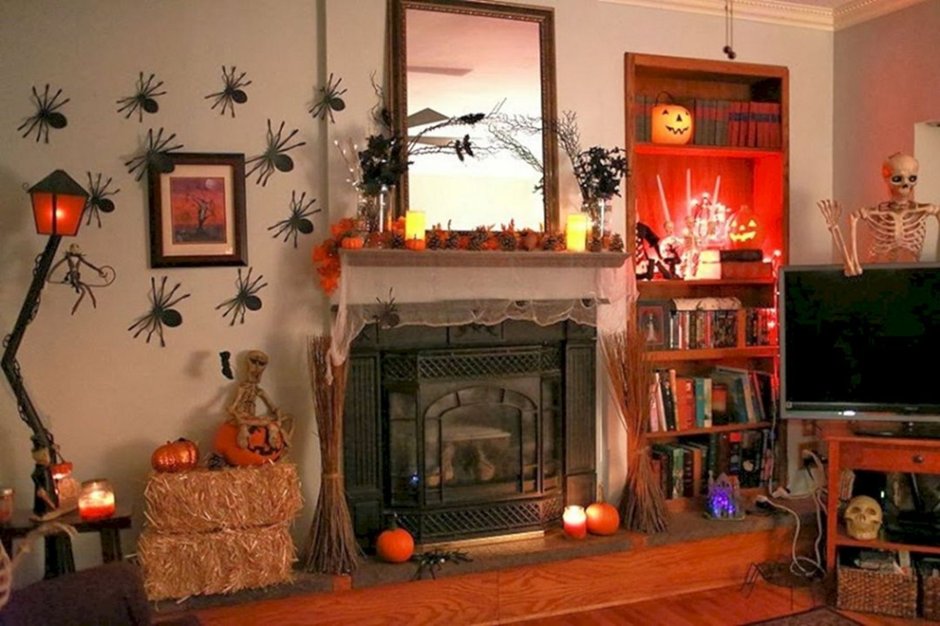 Декор интерьера на Хэллоуин