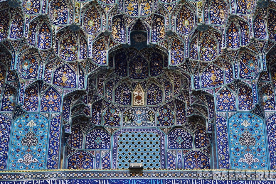 Соборная мечеть в Исфахане план