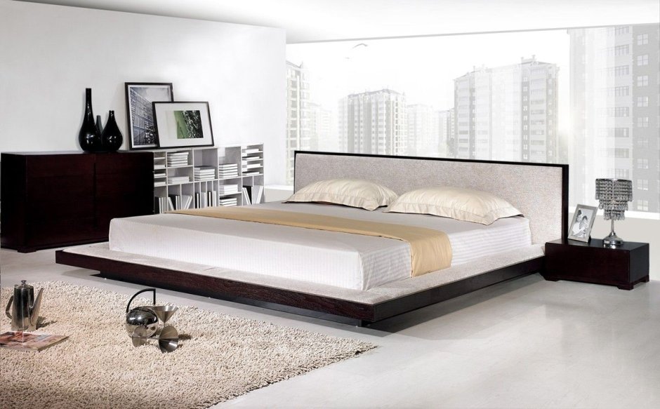 Двуспальная кровать в стиле Модерн