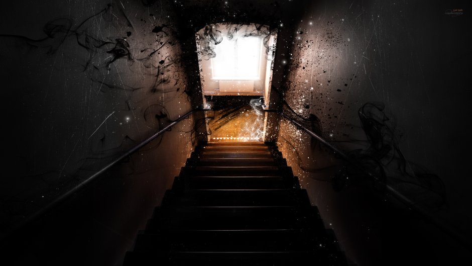 Темная лестница