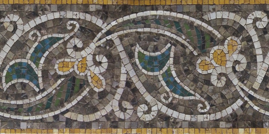 Розон из мозаики Греция