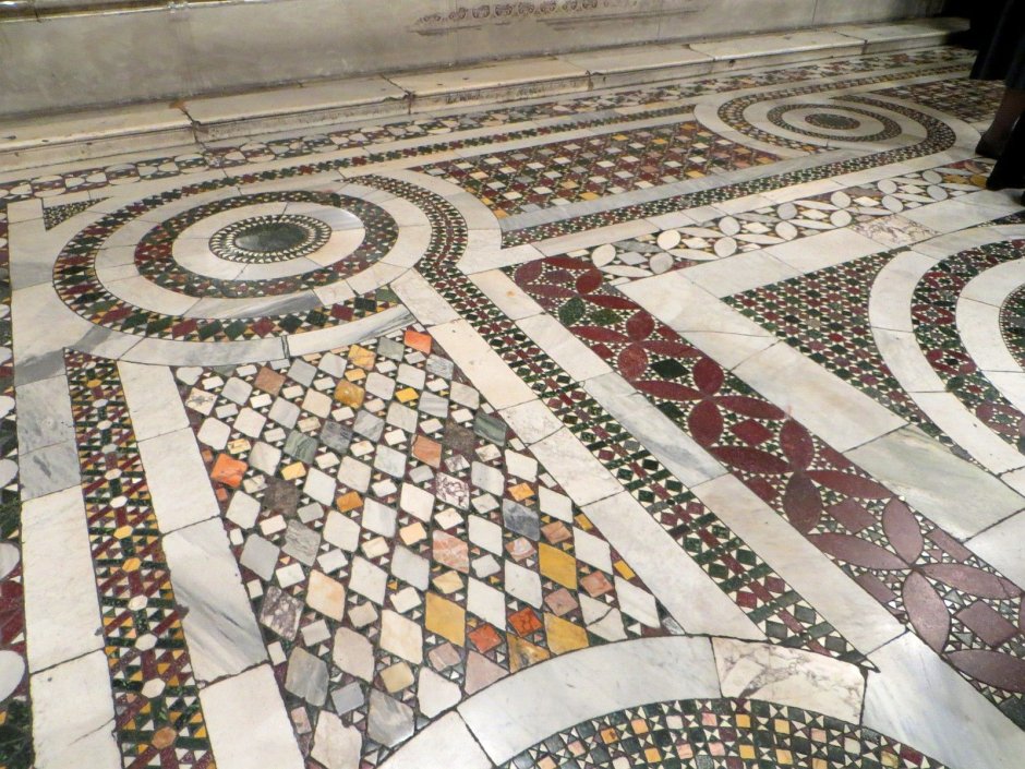 Древнеримская мозаика Павлин