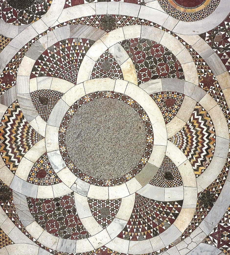 Настенная каменная Римская мозаика