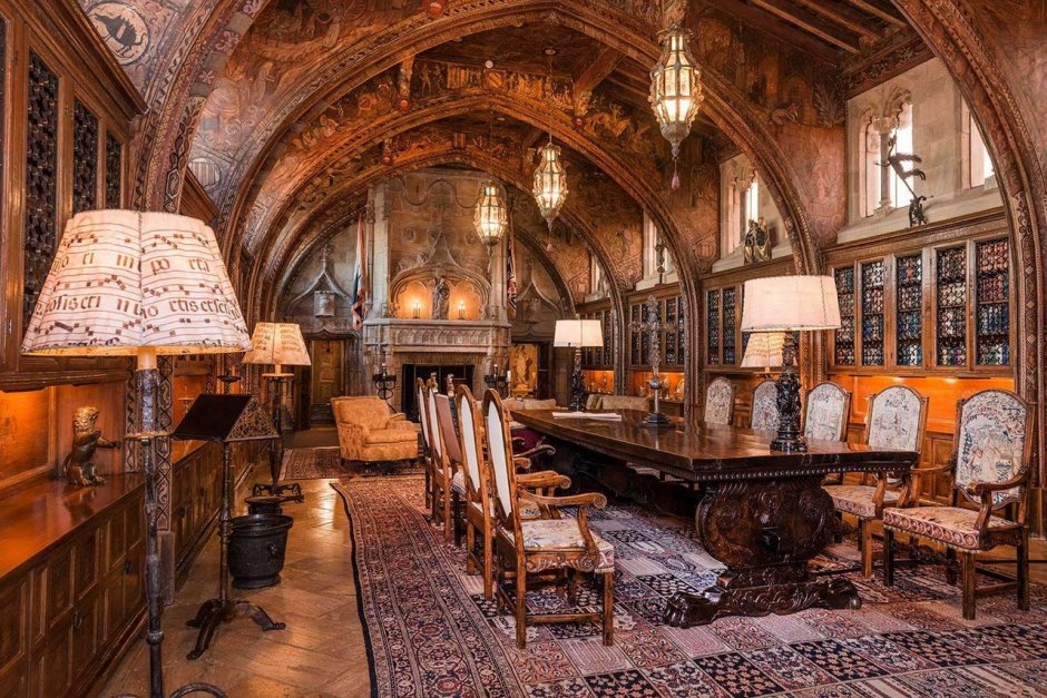 Библиотека Hearst Castle